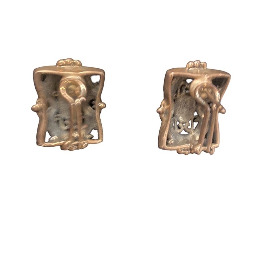 Vintage Marcasite Post Earrings - Picture 3 of 3